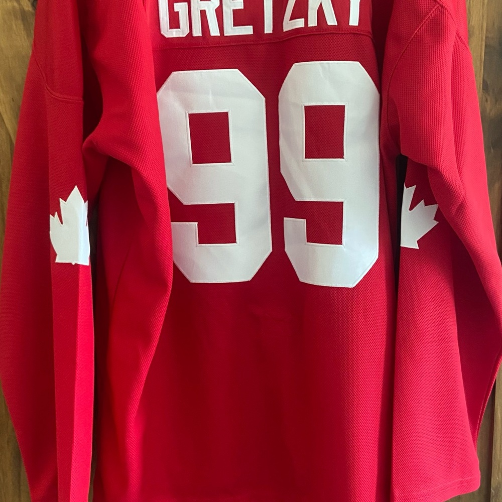 Gretzky team Canada jersey
